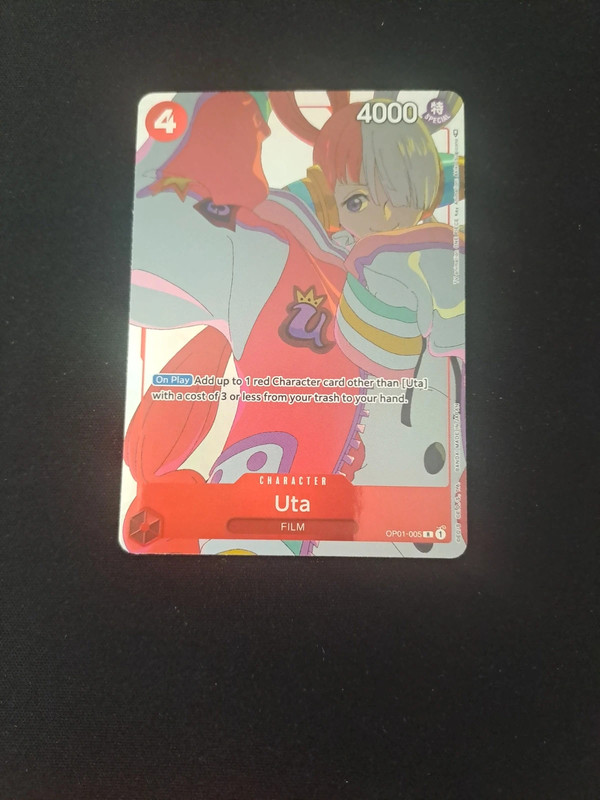 Carte one piece Utah R promo romance dans op01 005 mint