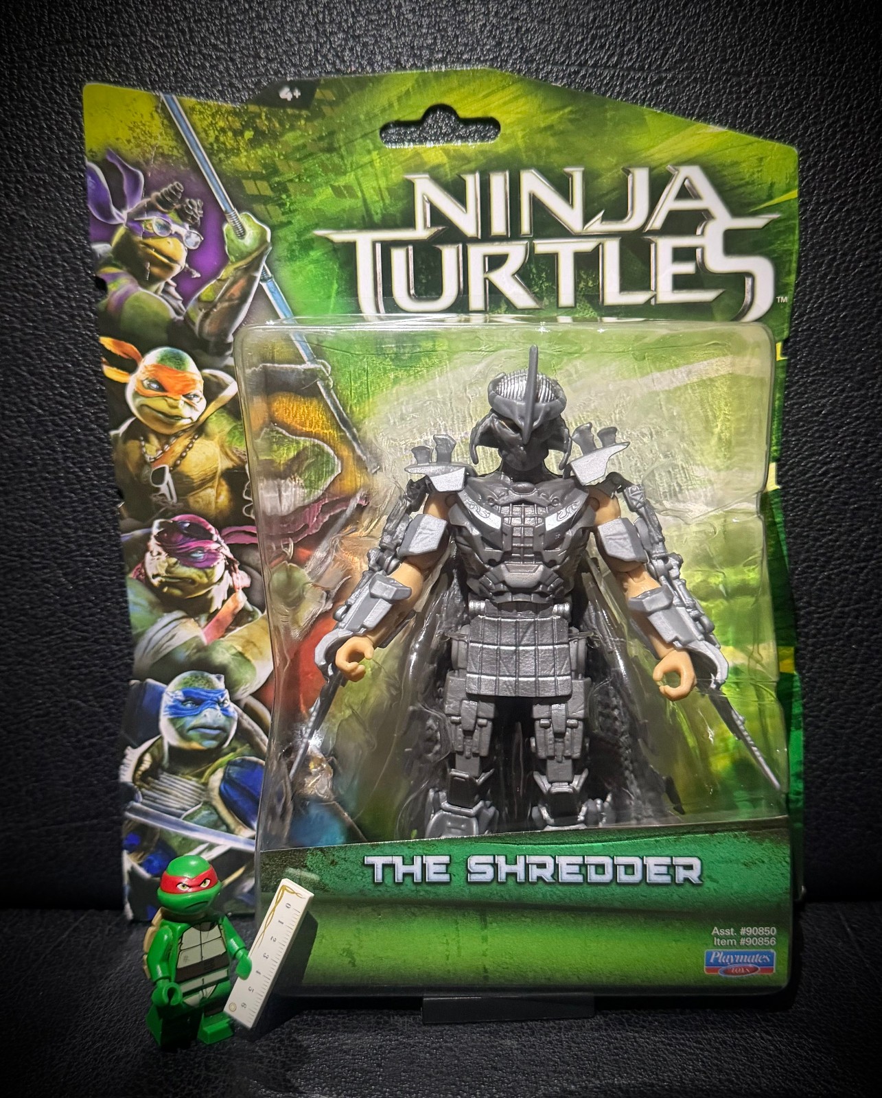 Ninja Turtles personaggio The Shredder Movie 2014 Playmates nuovo IMBALLO ORIGINALE TMNT MOSC MISB