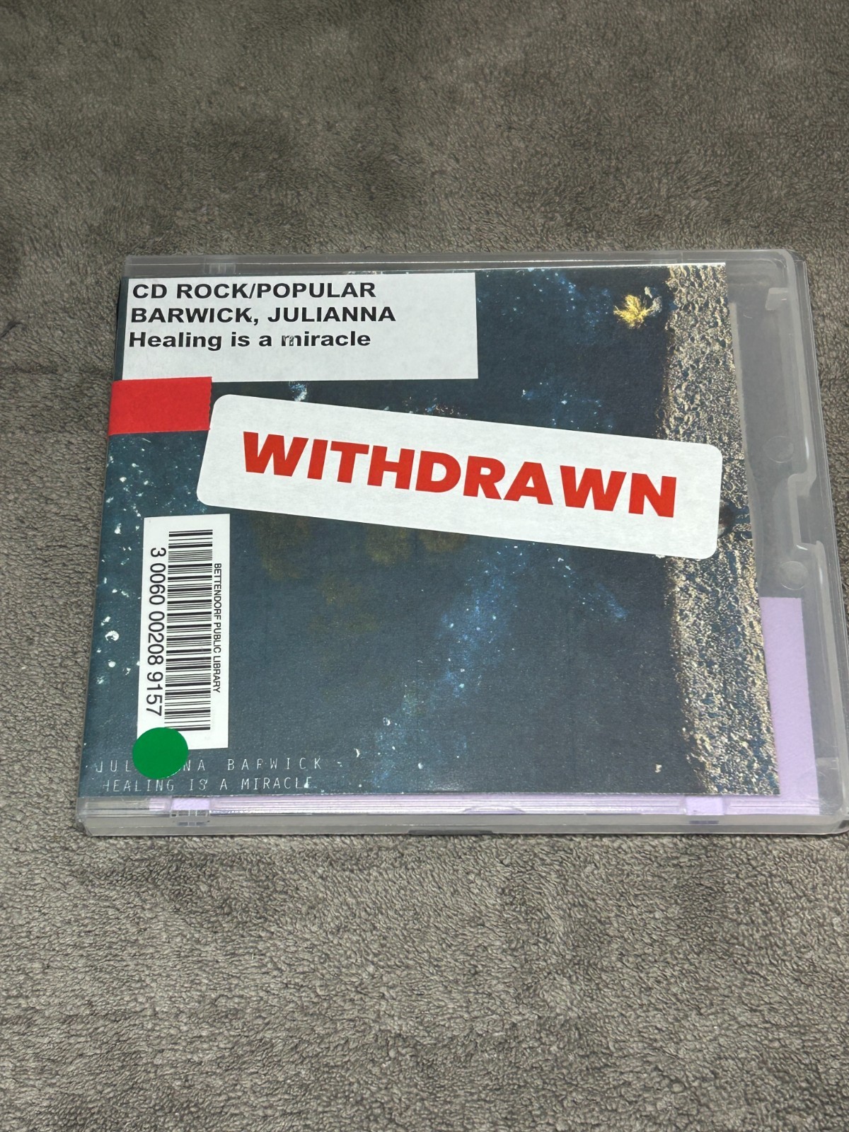 Julianna Barwick - Healing is a Miracle - Ninja Tune Inspirit In Light Sigur Ros