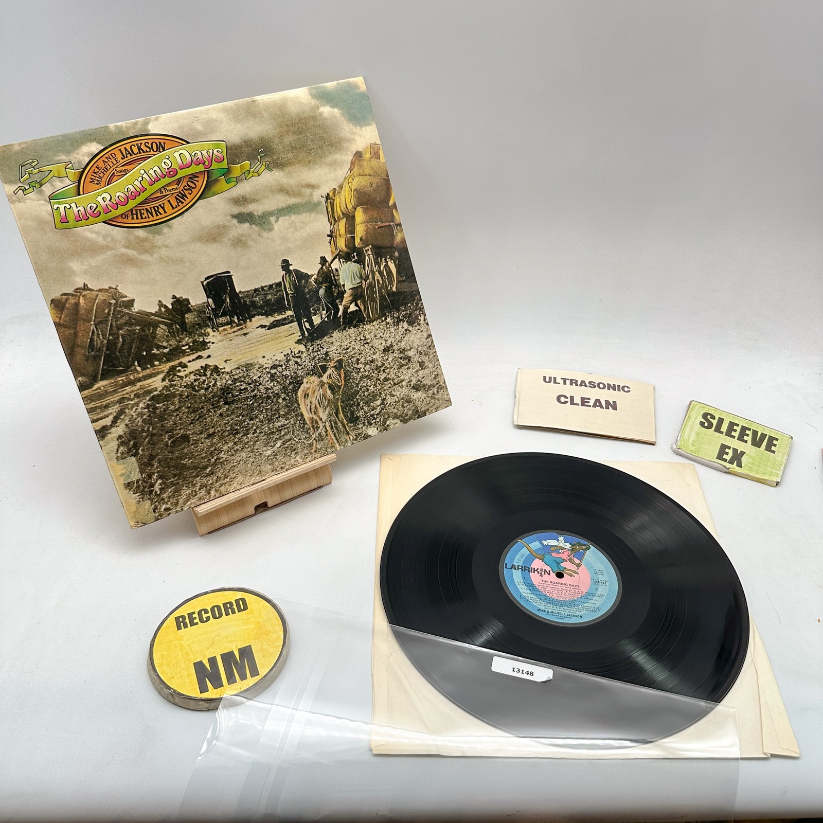 Mike & Michelle Jackson- The Roaring Days NM/EX Ultrasonic Clean 1982