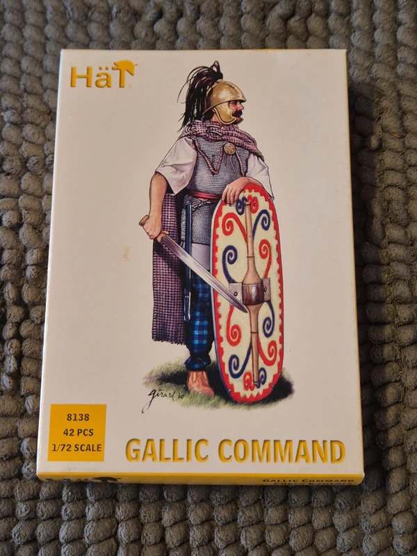 Petits soldats, Gallic command, Hat miniatures