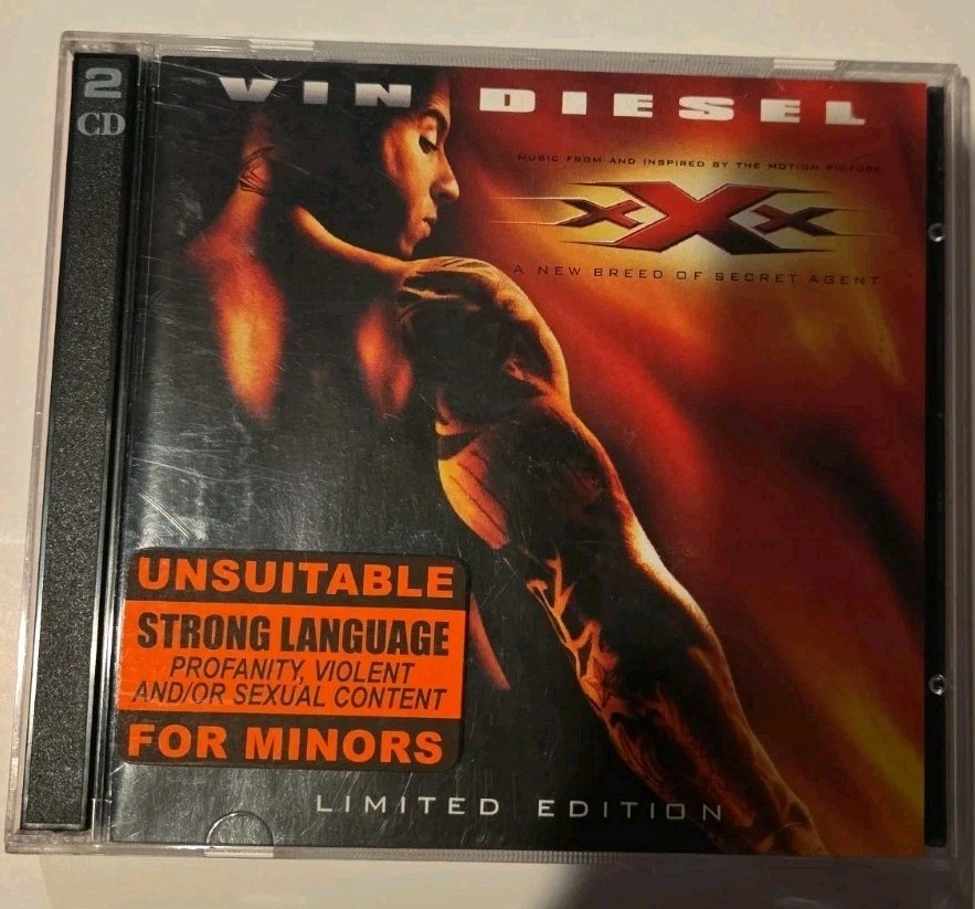 XXX Soundtrack 2 CD Big Timers Hatebreed Flaw Nelly Lil' Wayne Rammstein Moby