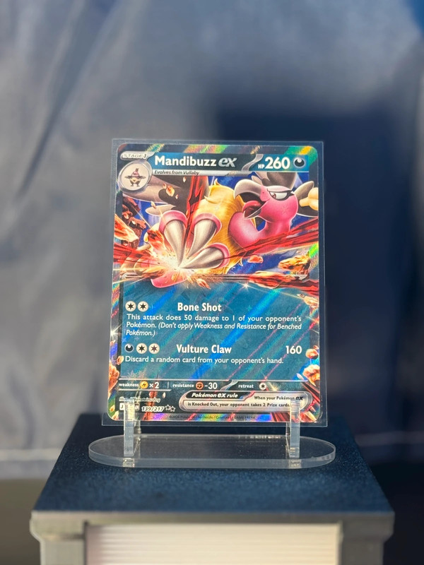 Pokemon Card Mandibuzz ex (EN) RR 139/217 Ascended Heroes NM