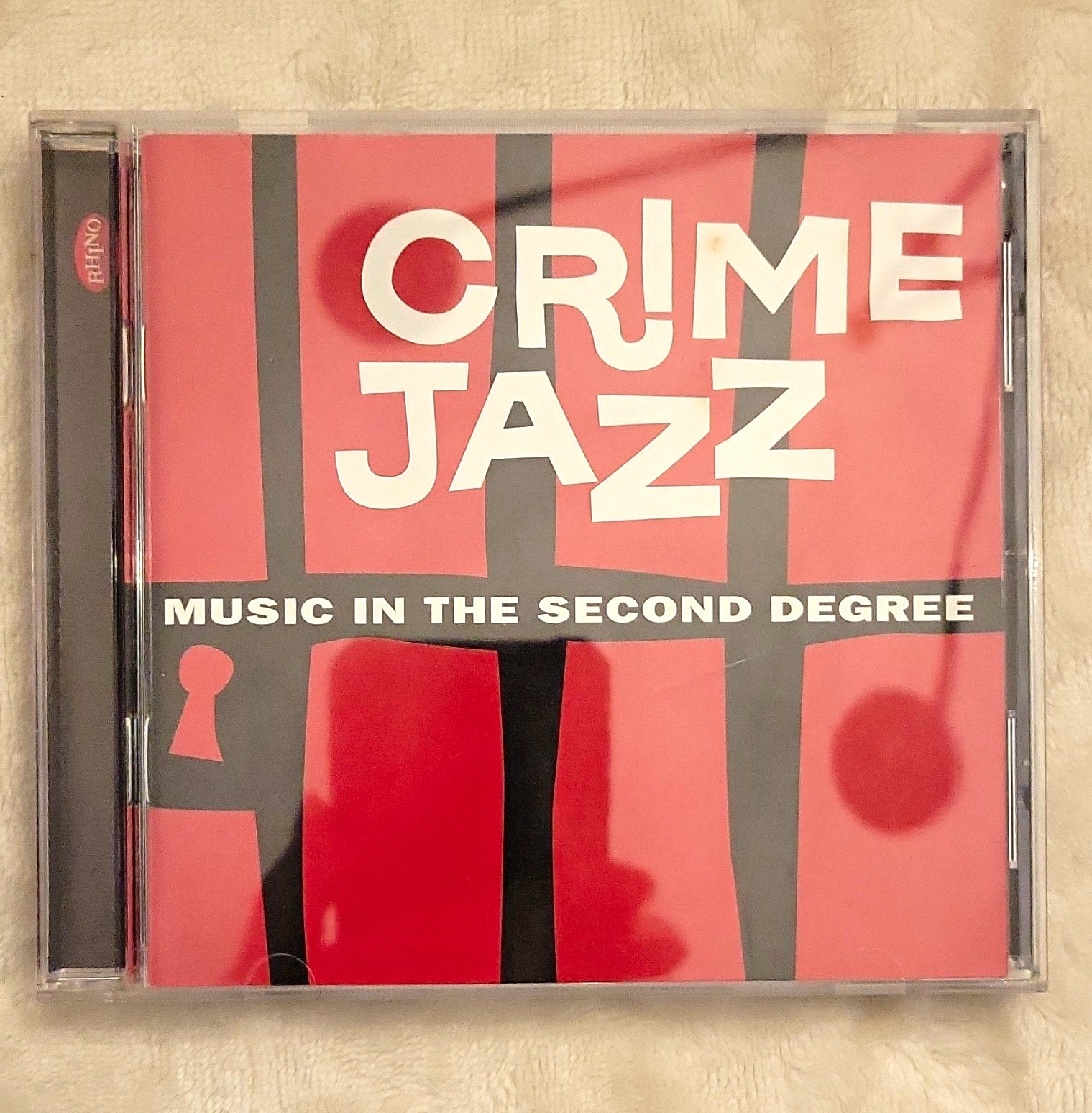 Crime Jazz: Music in the Second Degree by Various Artists (CD, 1997) Rhino 