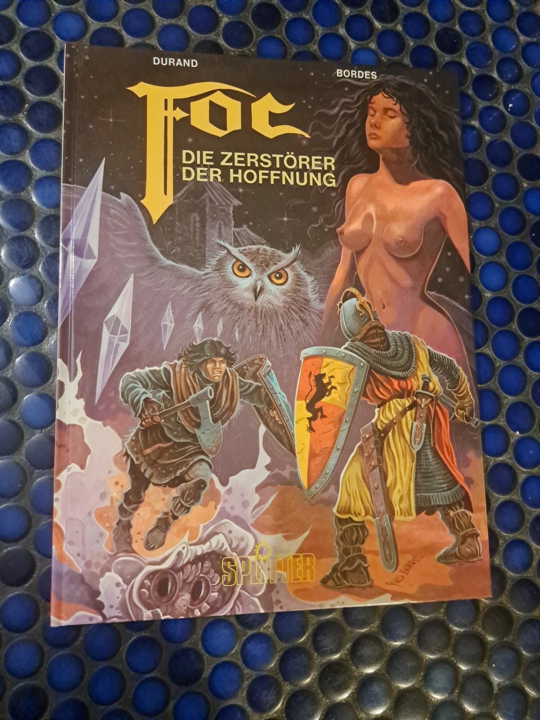 FOC Libro Volume 1 di 3 ☆ Bordes/SPLITTER 1986 ☆ Limitato 600 Pezzi ☆ Condizioni 0-1