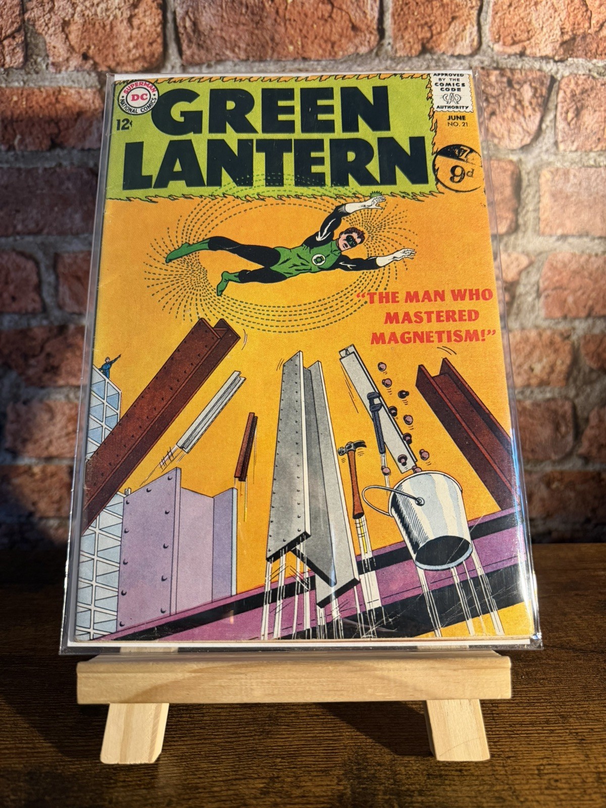 Green Lantern #21: SILVER AGE! KEY ISSUE DC COMIC (6.0/6.5)