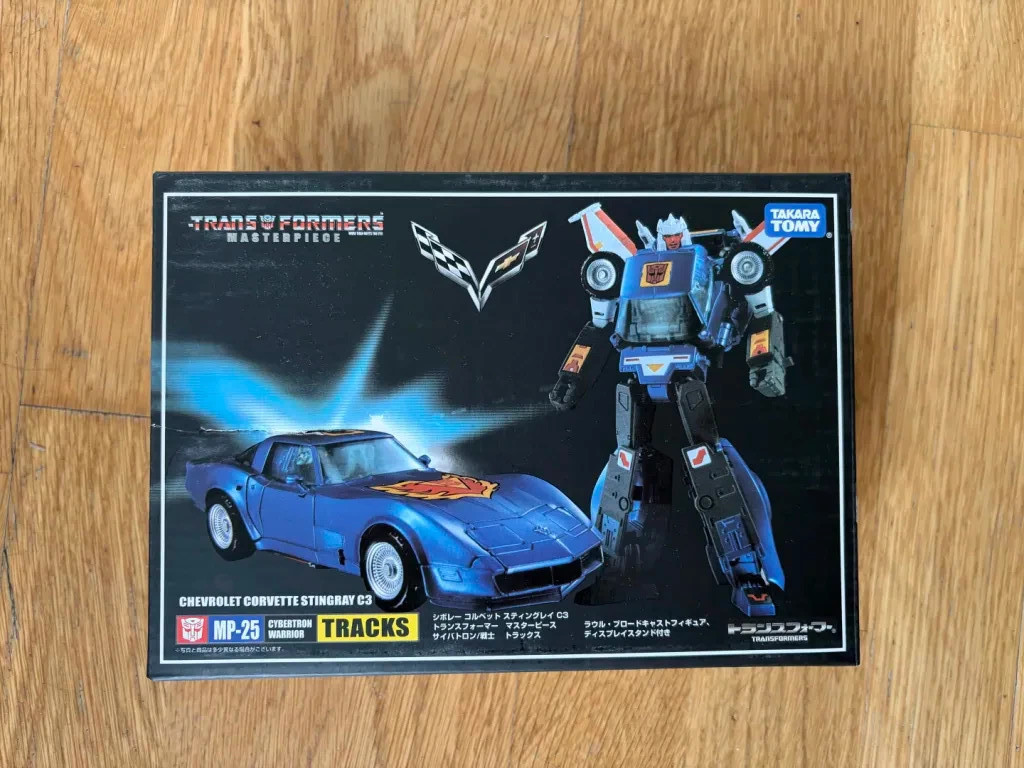 Takara Tomy Transformers Masterpiece MP-25 Tracks Autobot Transforming Blue