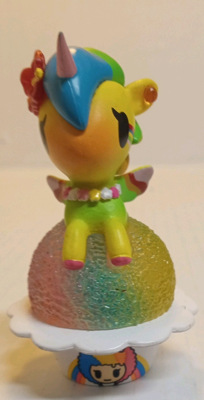 Tokidoki Delicious Unicorno Aloha-corno Snowcone Collectable Figure Used No Box