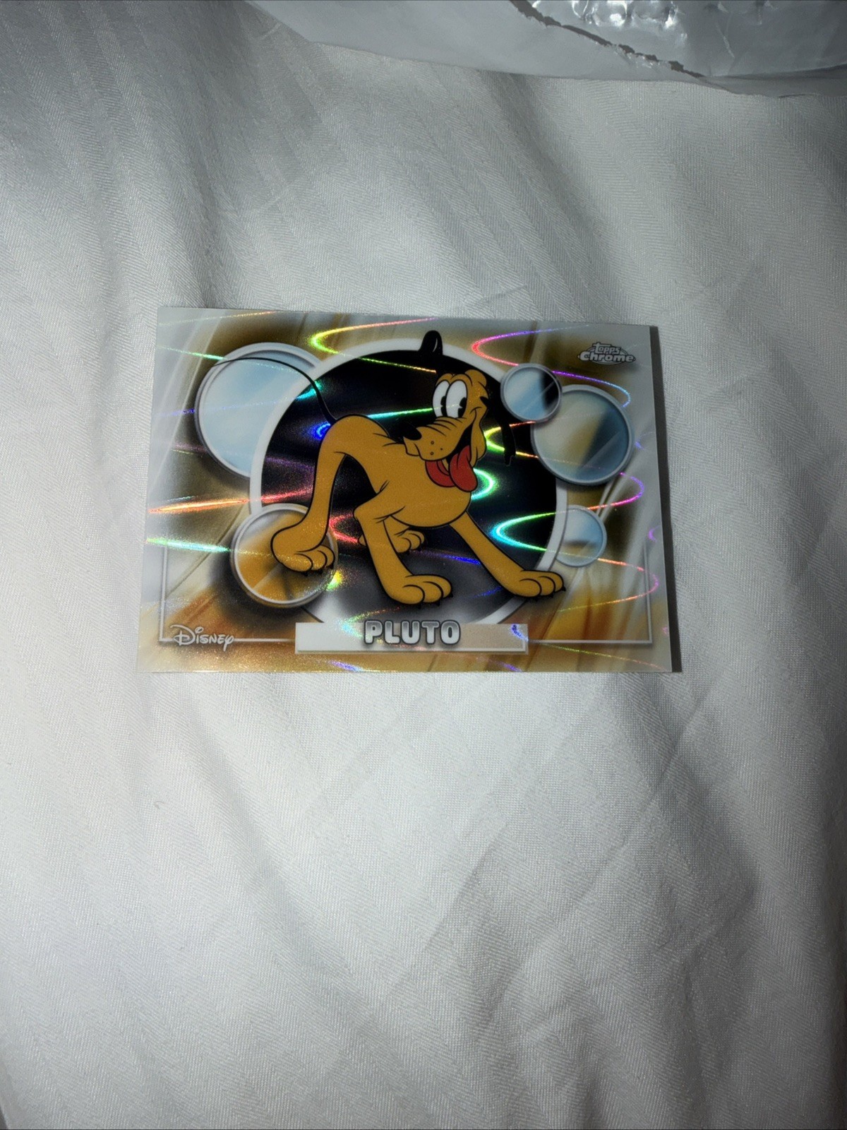 2026 Topps Chrome Disney Pluto Raywave #53