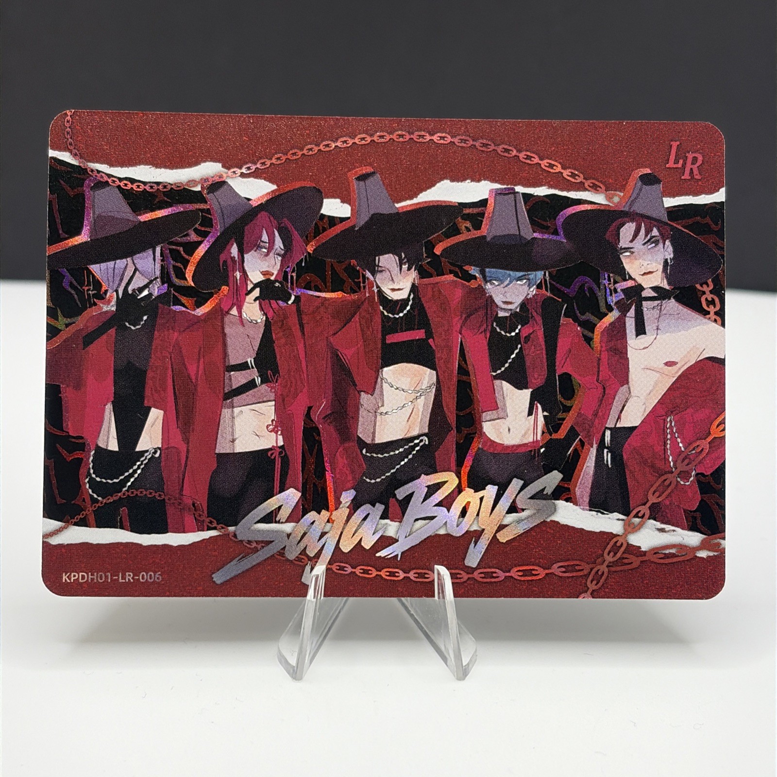 Netflix KPop Demon Hunters Saja Boys LR Parallel Group Card KPDH01-LR-006