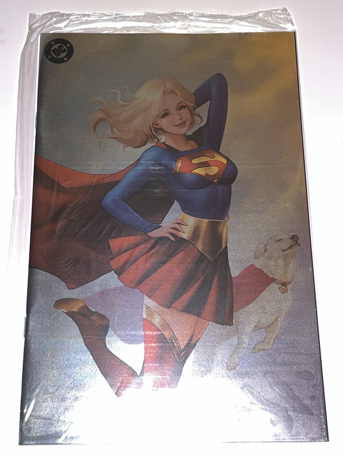 DC SUPERGIRL Woman of Tomorrow #1 Leirix FOIL COVER Comic Con EXCLUSIVE