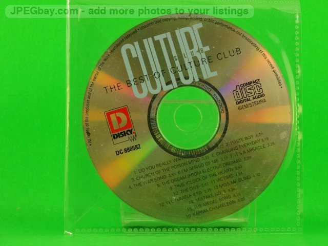 CULTURE CLUB THE BEST OF CULTURE CLUB (U1) CD Album  DISKY