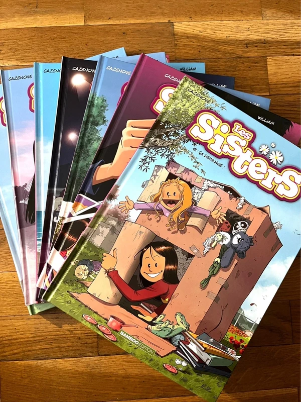 Lot de 8 BD Les Sisters
