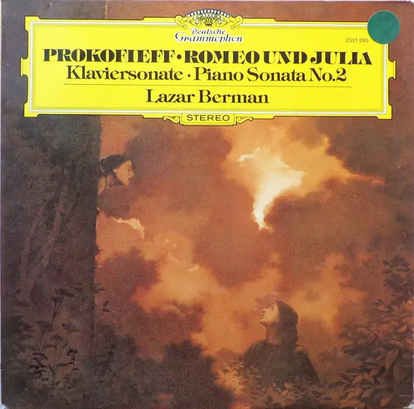 LP Prokofiev Romeo Und Julia Op. 75 / Klaviersonate Nr. 2 D-Moll Op. 14 (Berma