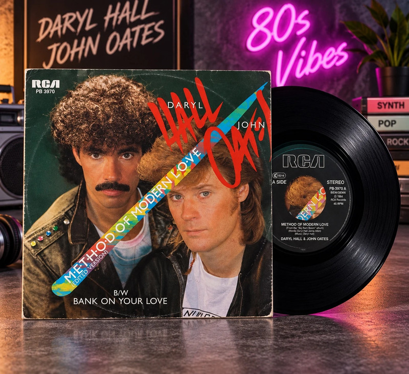 Daryl Hall & John Oates  Method of Modern Love“ Vinyl Single