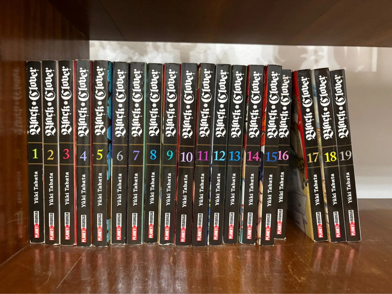 Manga Black Clover vol. 1-19