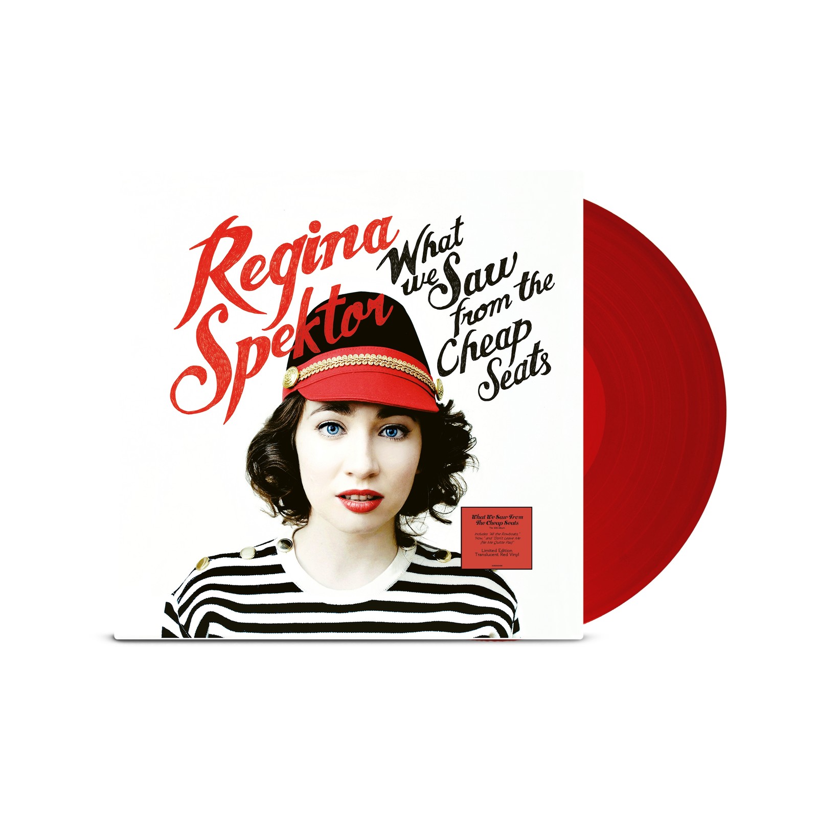 WHAT WE SAW FROM THE CHEAP SEATS (TRANSLUCENT RED VINYL) NEW