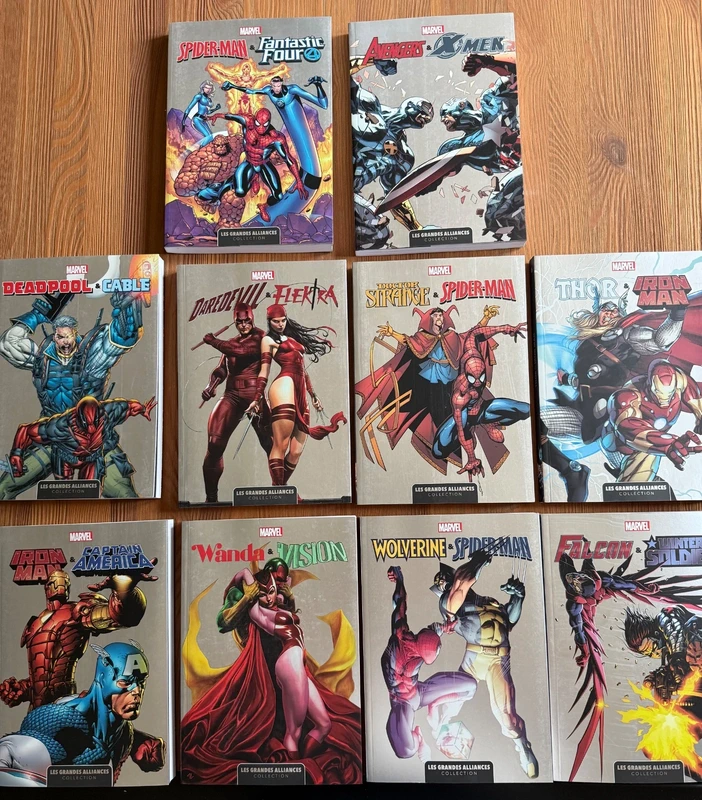 Marvel – Les Grandes Alliances – Collection complète 10 tomes