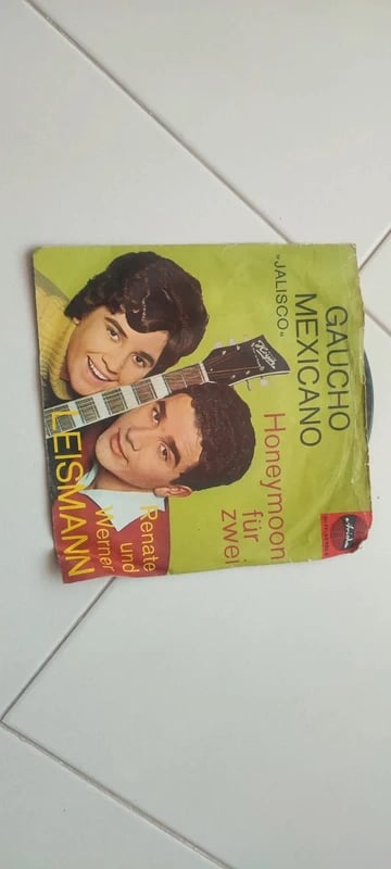 Gaucho Mexicano Leismann disco in vinile 45 Giri