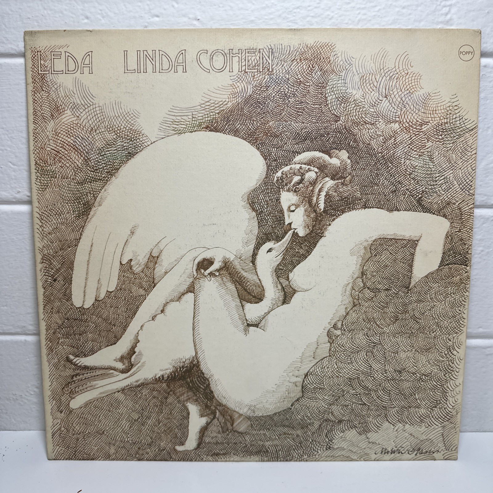 Linda Cohen Leda LP Poppy Records VG+ experimental folk