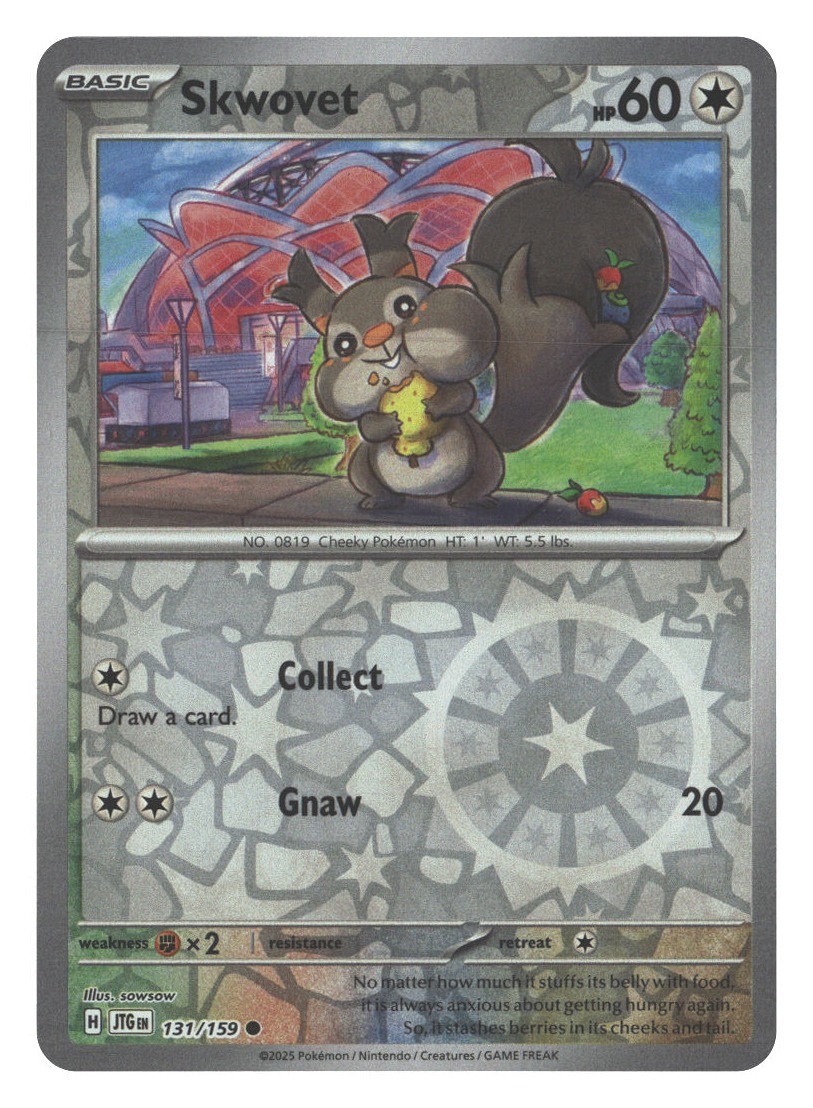 Skwovet Reverse Holofoil JTG 131/159 NM