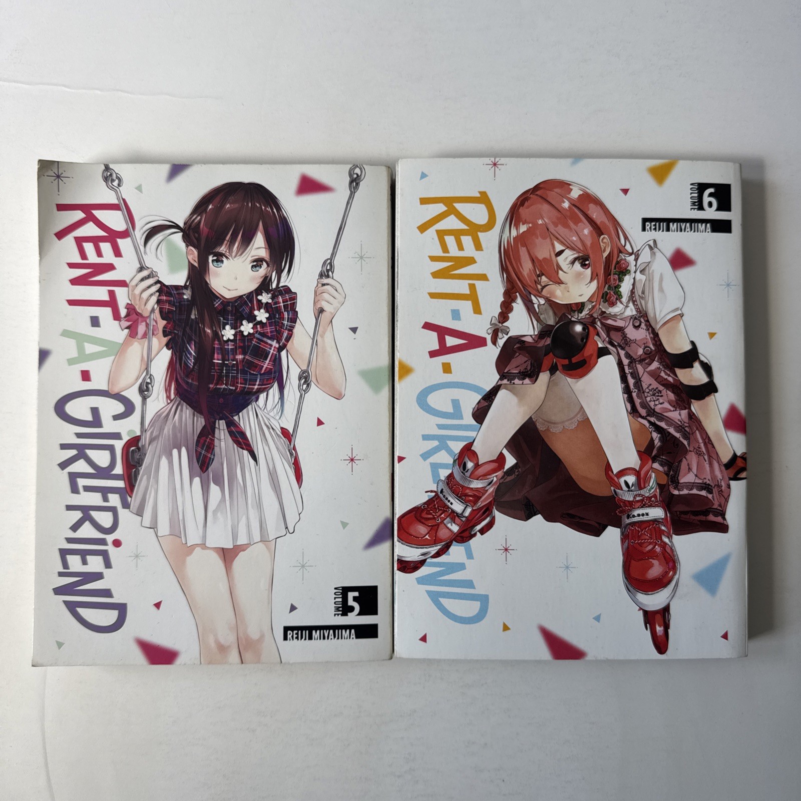 Rent-A-Girlfriend serie manga, vol.1&2 versione inglese. Reiji Miyajima Usato