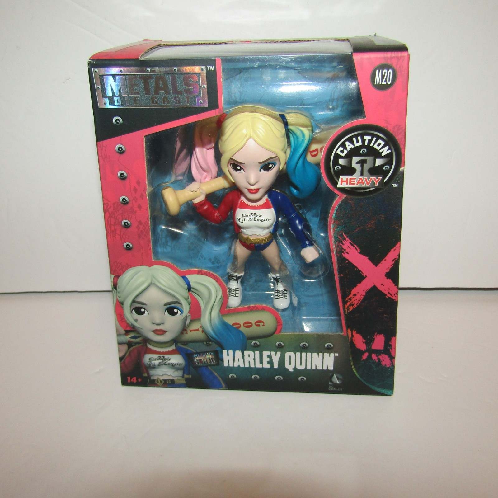 Harley Quinn 2016 JADA Toys Metals Die Cast Suicide Squad M20 #97568 Sigillato Nuovo
