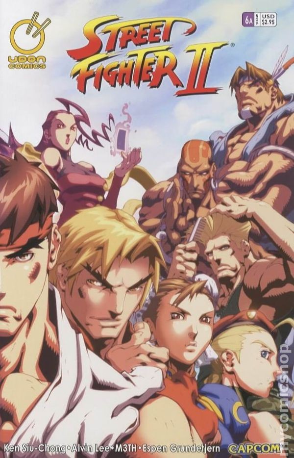 Street Fighter II #6A FN+ 6.5 2006 Immagine Stock