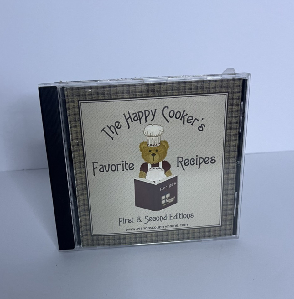 Favorite Recipes Edition 1+ 2 by The Happy Cookers (CD, 2006) (RARE)