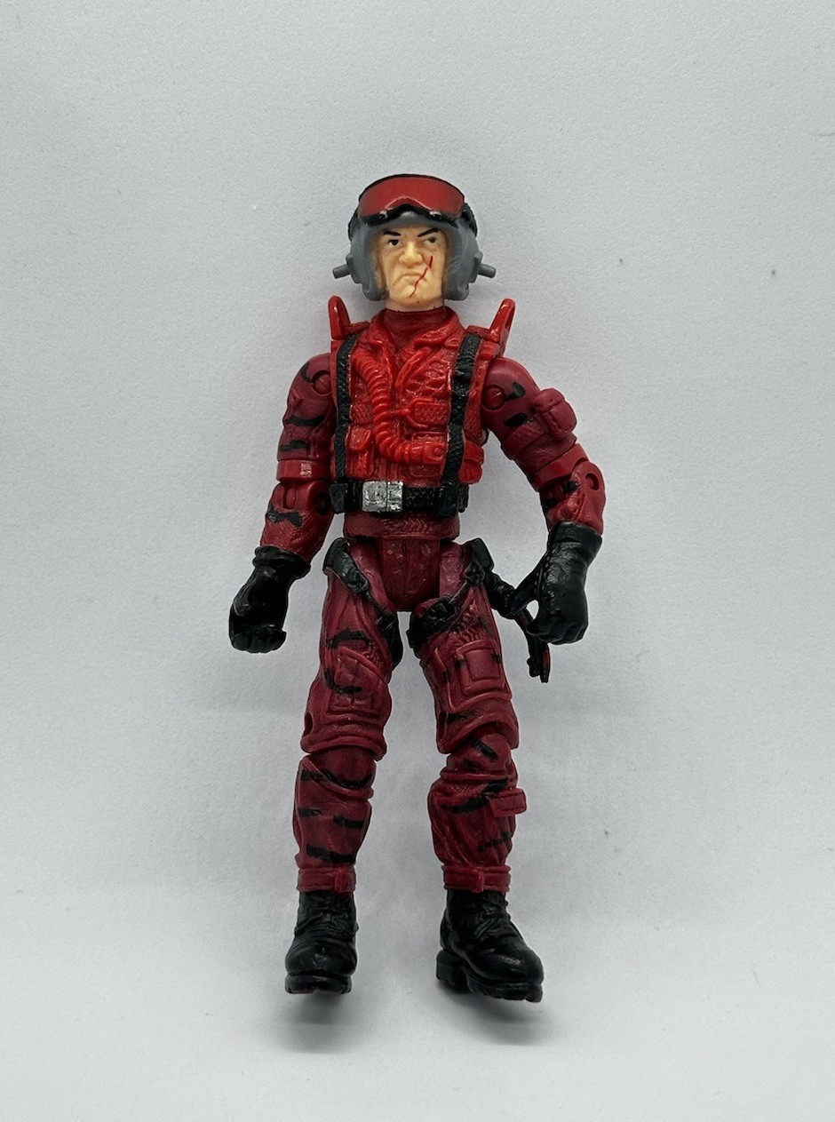 Lanard The Corps Action Figure 2005 Red Vulture Pilot Military Soldier 4"