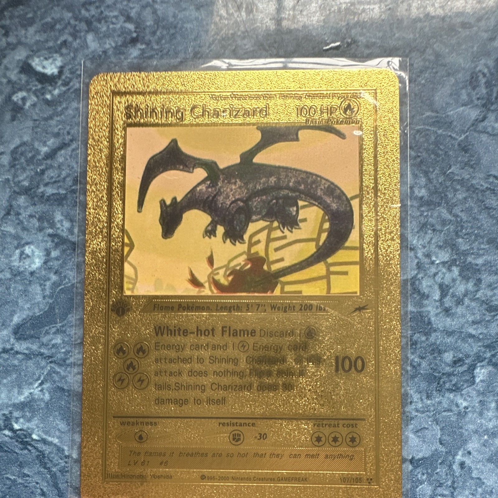 Shining Charizard 107/105 Neo Destiny Secret Rara Holo Inglese 100 HP Illimitato