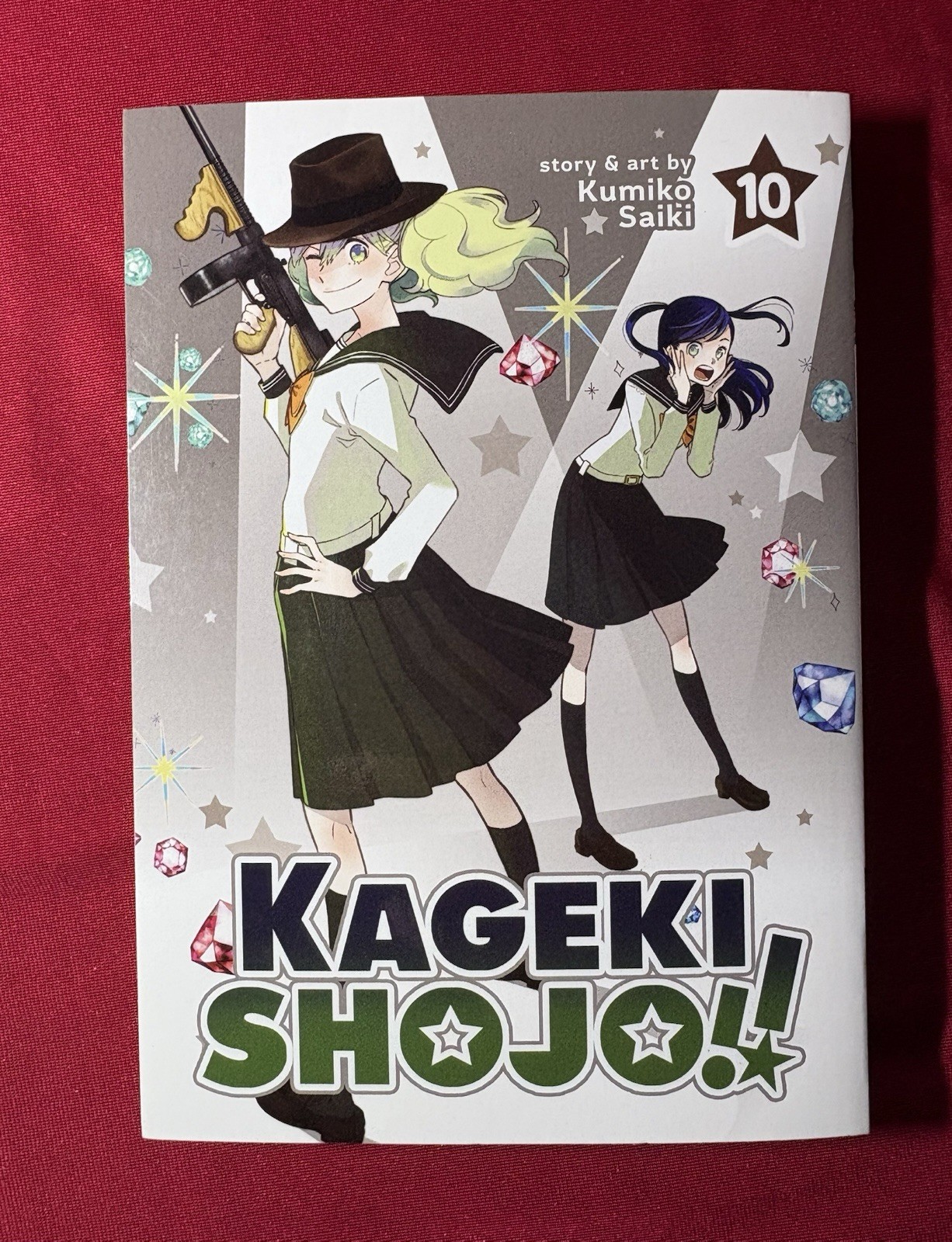 Kageki Shojo! Vol. 10, di Kumiko Saiki, manga inglese non letto 2023