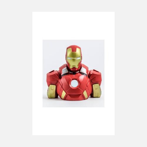 IRON MAN HUCHA BUSTO PVC DELUXE 20 CM MARVEL