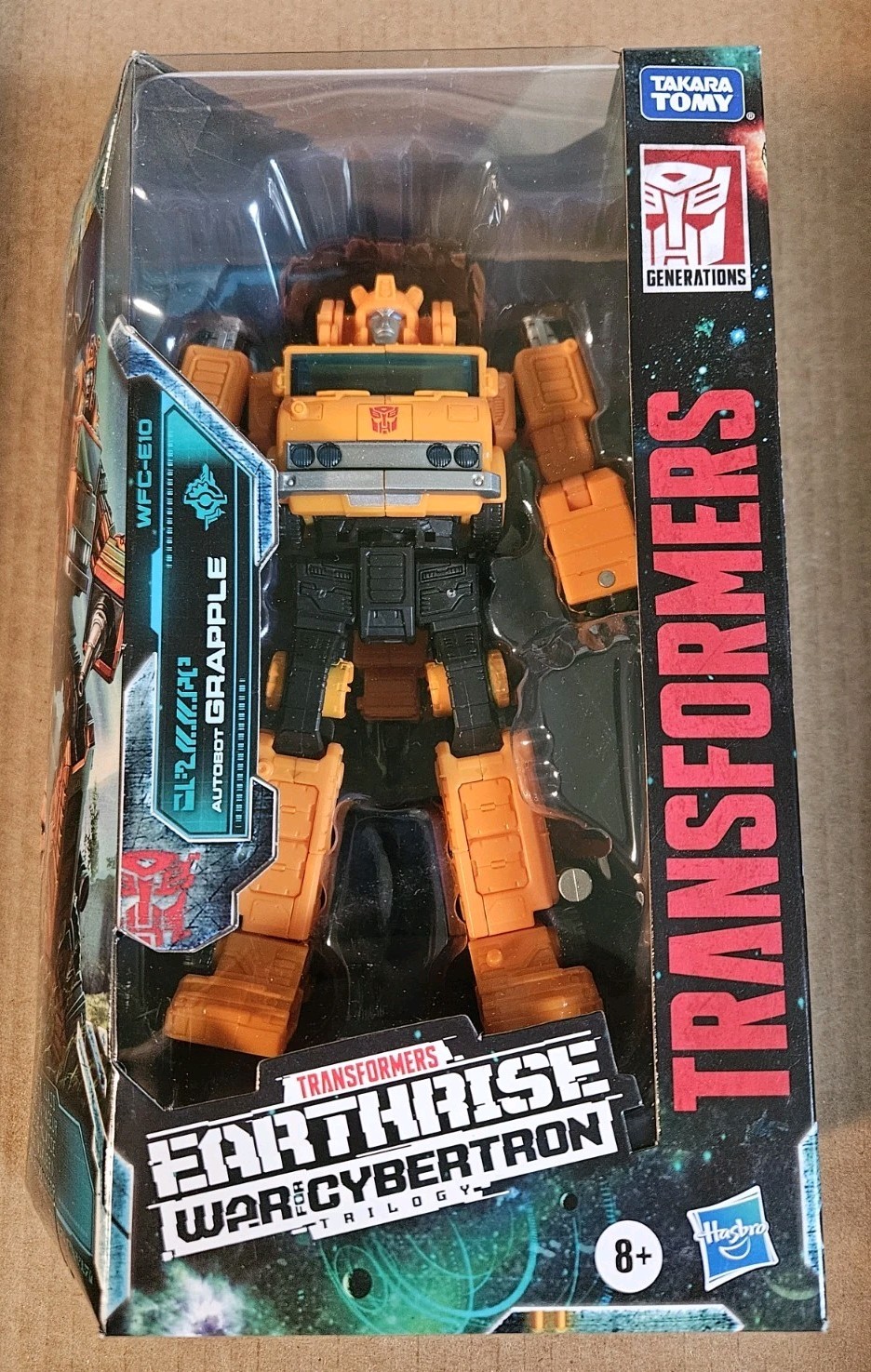 Transformers Earthrise Grapple Generazioni Guerra per Cybertron WFC Assedio
