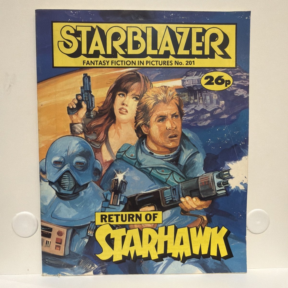 STARBLAZER COMIC # 201 -  Return of Starhawk Fantasy Fiction in Pictures 