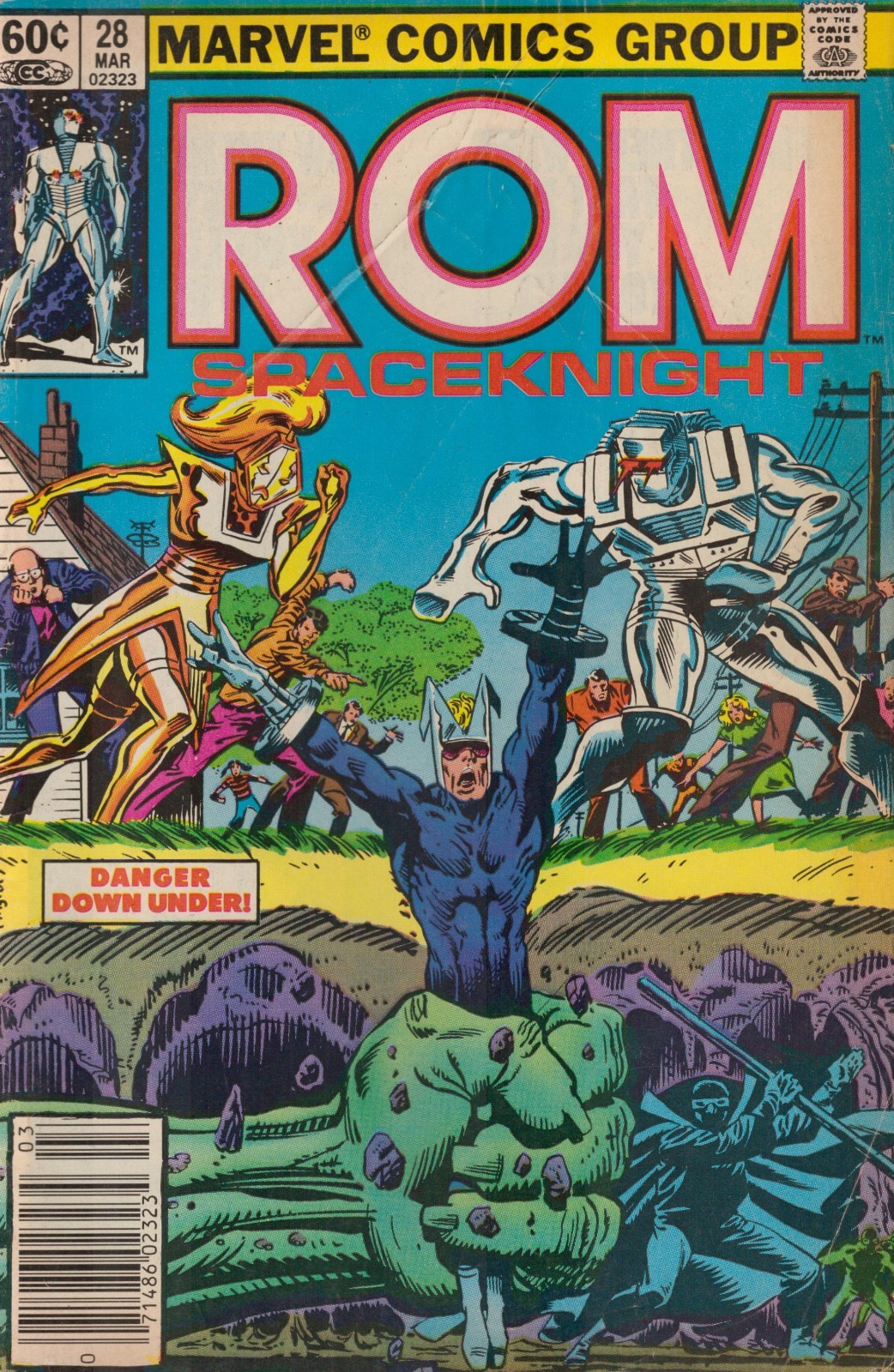 54752: MARVEL ROM SPACEKNIGHT #28 grado VG