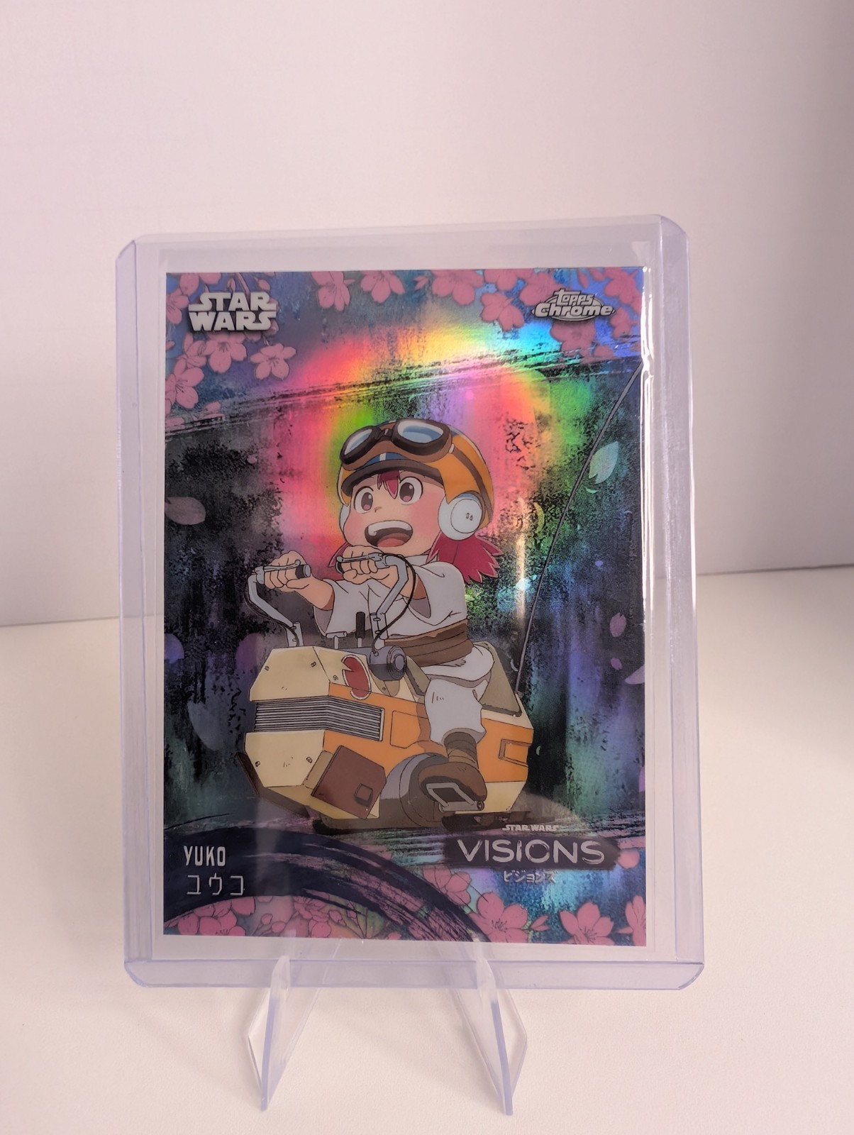 Topps Chrome Star Wars Visions Yuko #V3-YUKO Insert 