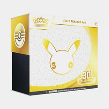 Box Allenatore Pokémon Elite 30° Celebrazione Pokémon TCG PREVENDITA SPEDIZIONI 9/16