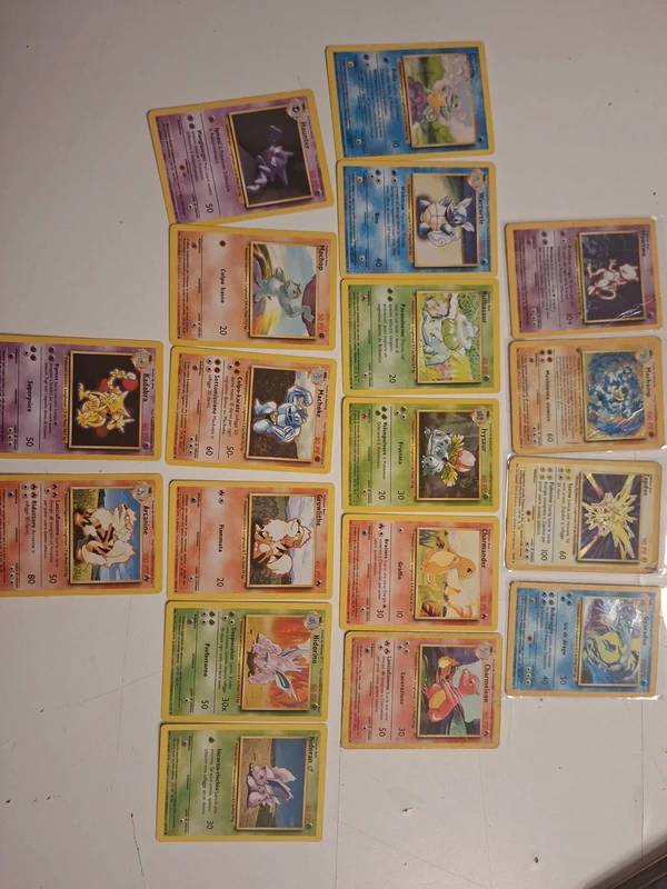 Lotto pokemon set base wotc