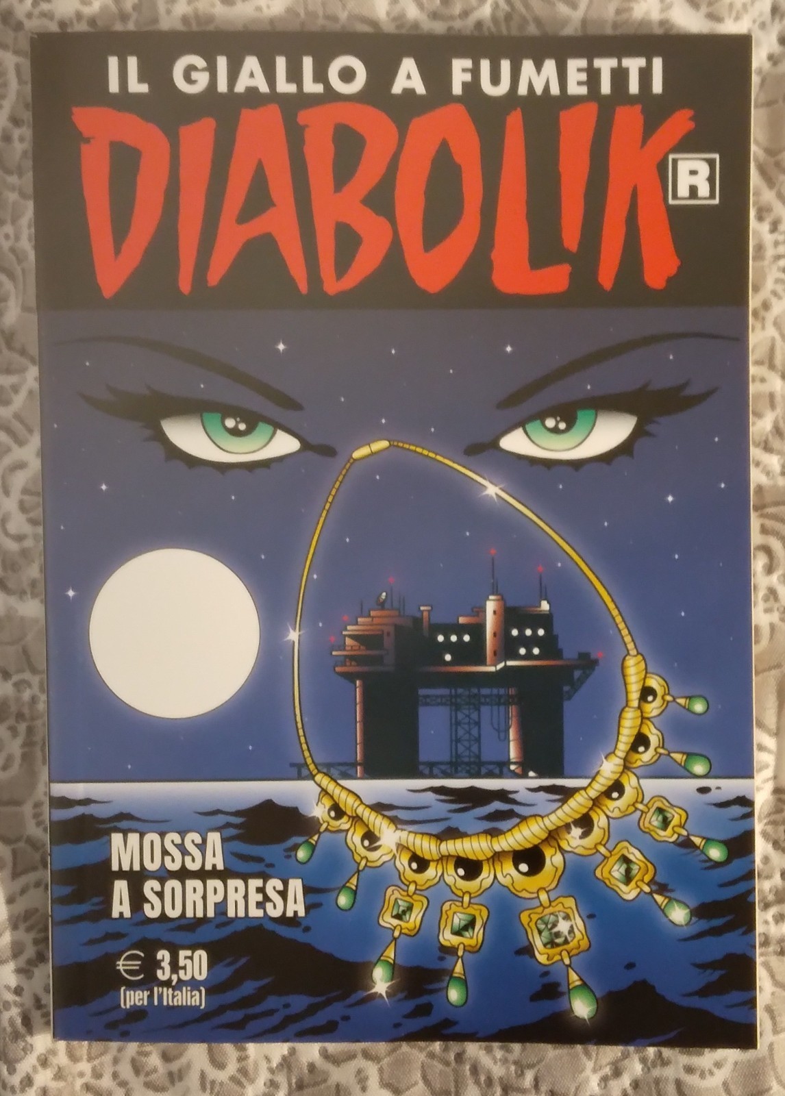 DIABOLIK 1 RISTAMPA- MOSSA A SORPRESA- OTTIMO STATO- SPED GRATUITA