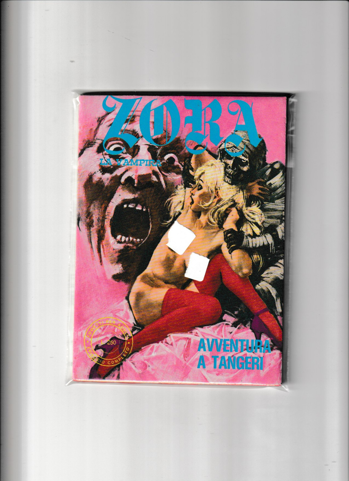 fumetto horror erotico zora numero 21 edifumetto 1975 di magazzino di resa