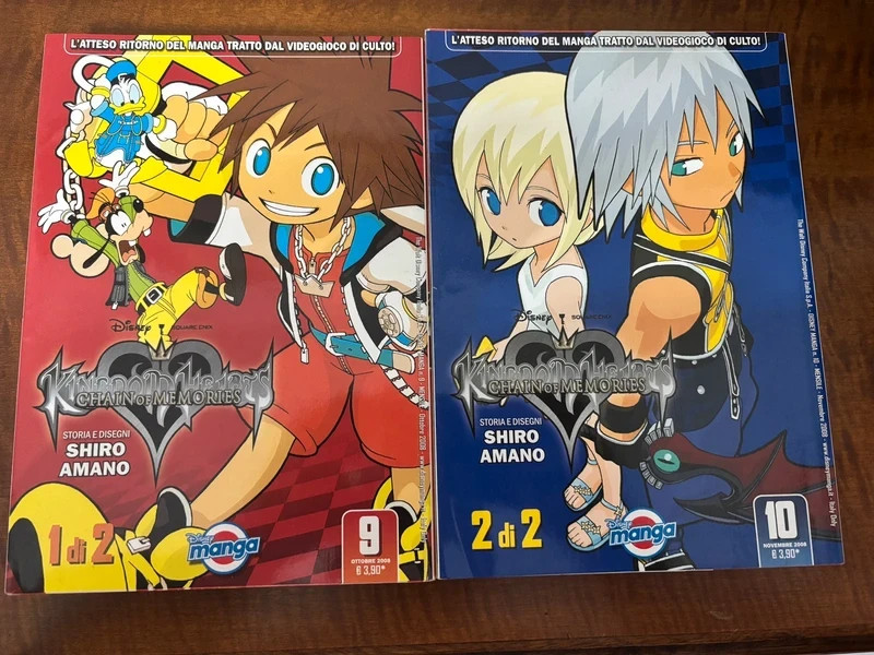 Kingdom Hearts - chain of memories manga