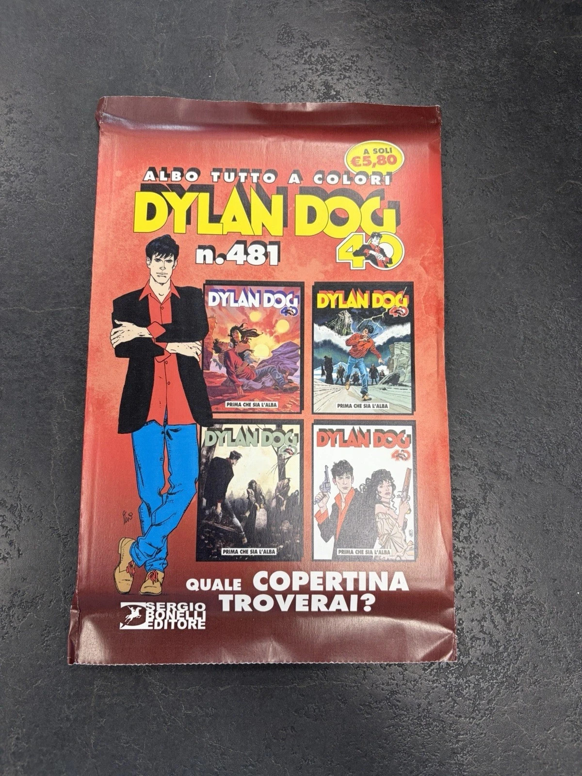 dylan dog 481 - blind box nuovo sigillato