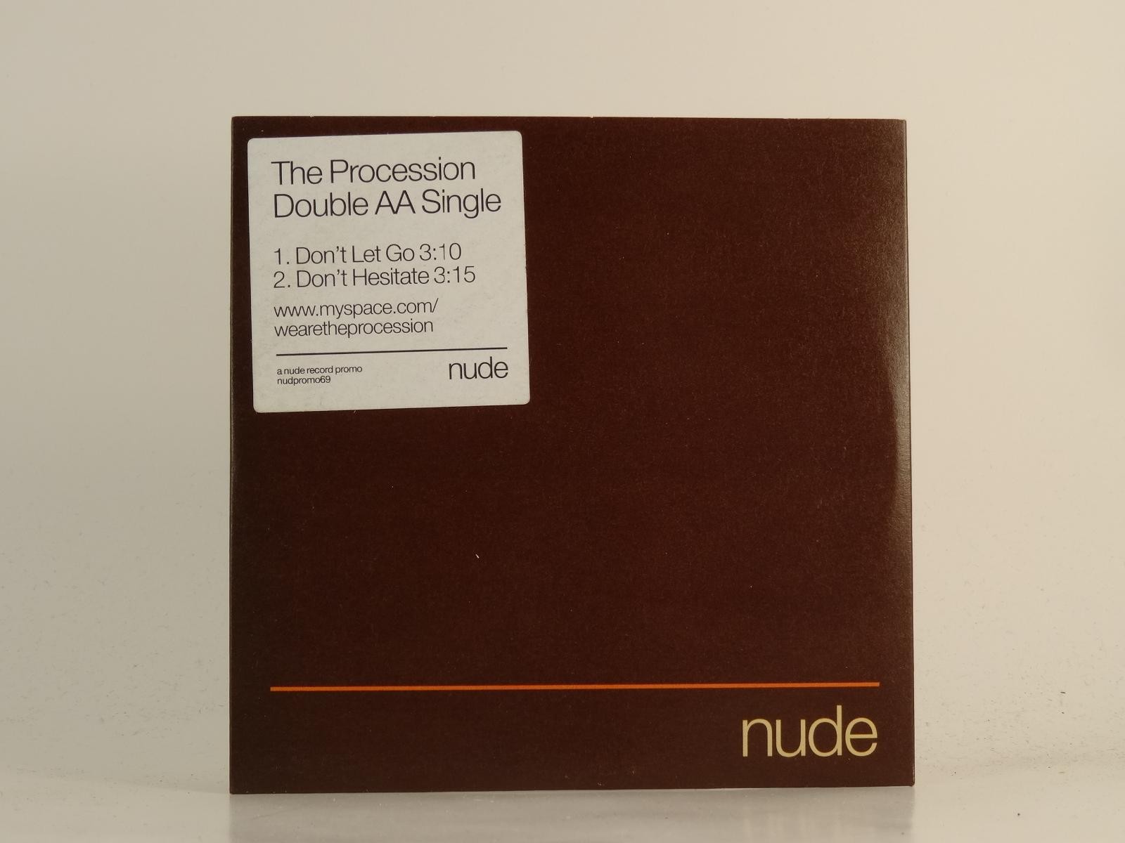 THE PROCESSION DON'T LET GO (H1) 2 Track Promo CD Single including Card Sleeve N