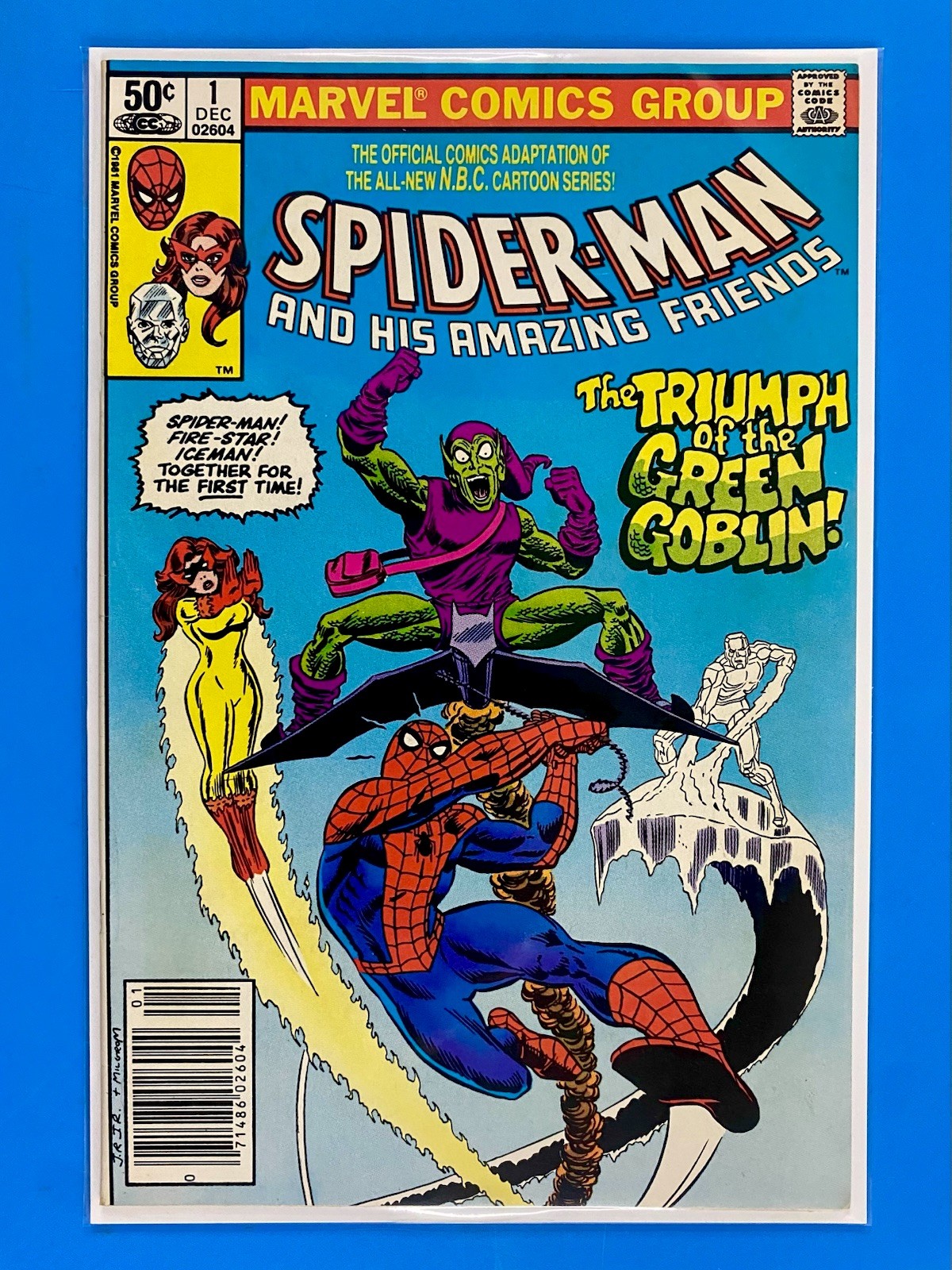 Spider-Man And His Amazing Friends #1 Edicola (1981) 🔑 1° App Firestar quasi nuovo🔥