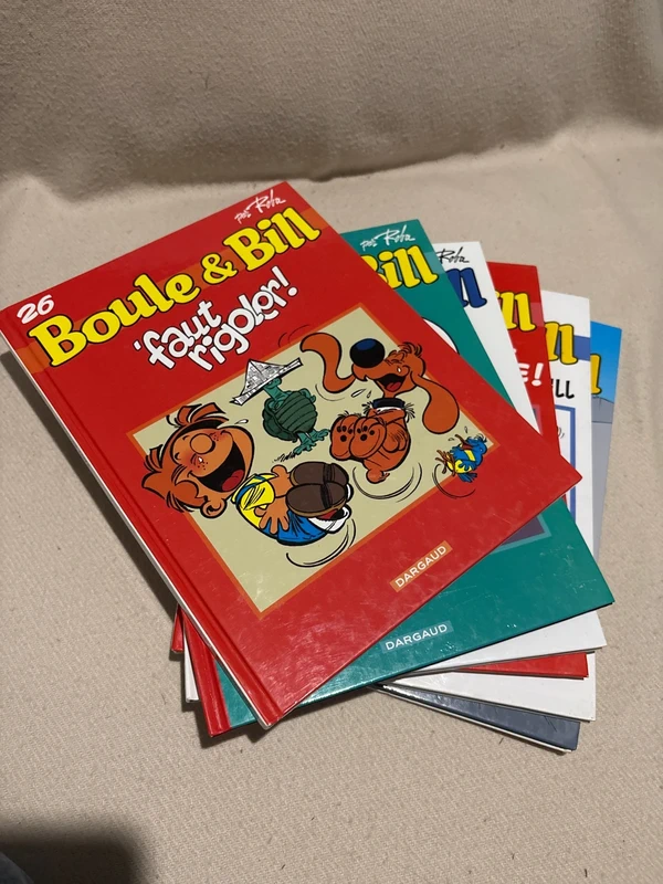 Lot 6 BD Boule et Bill (Tomes 26 à 31) - Très bon état