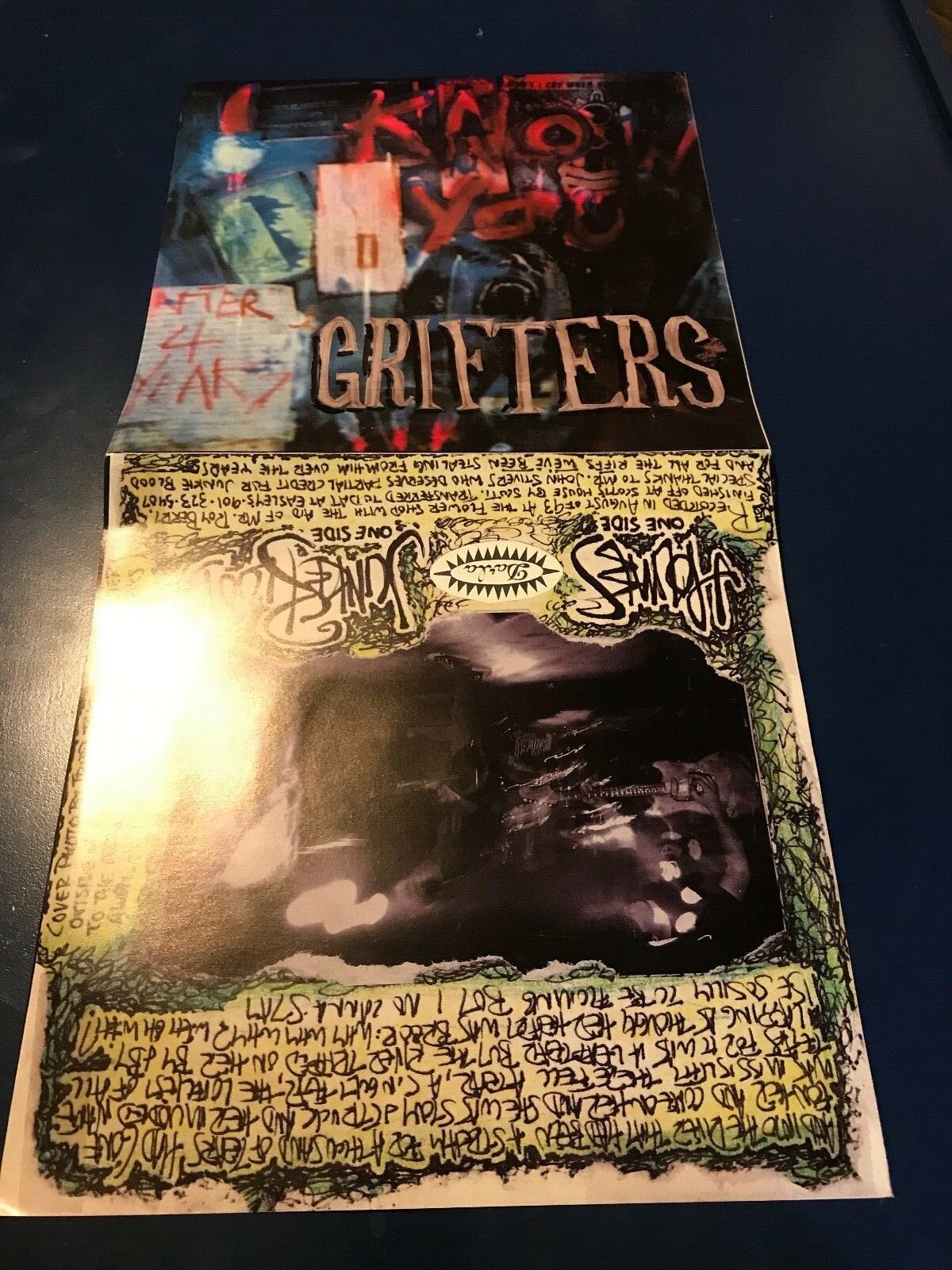 The Grifters 7" Black Vinyl Homes/Junkie Blood