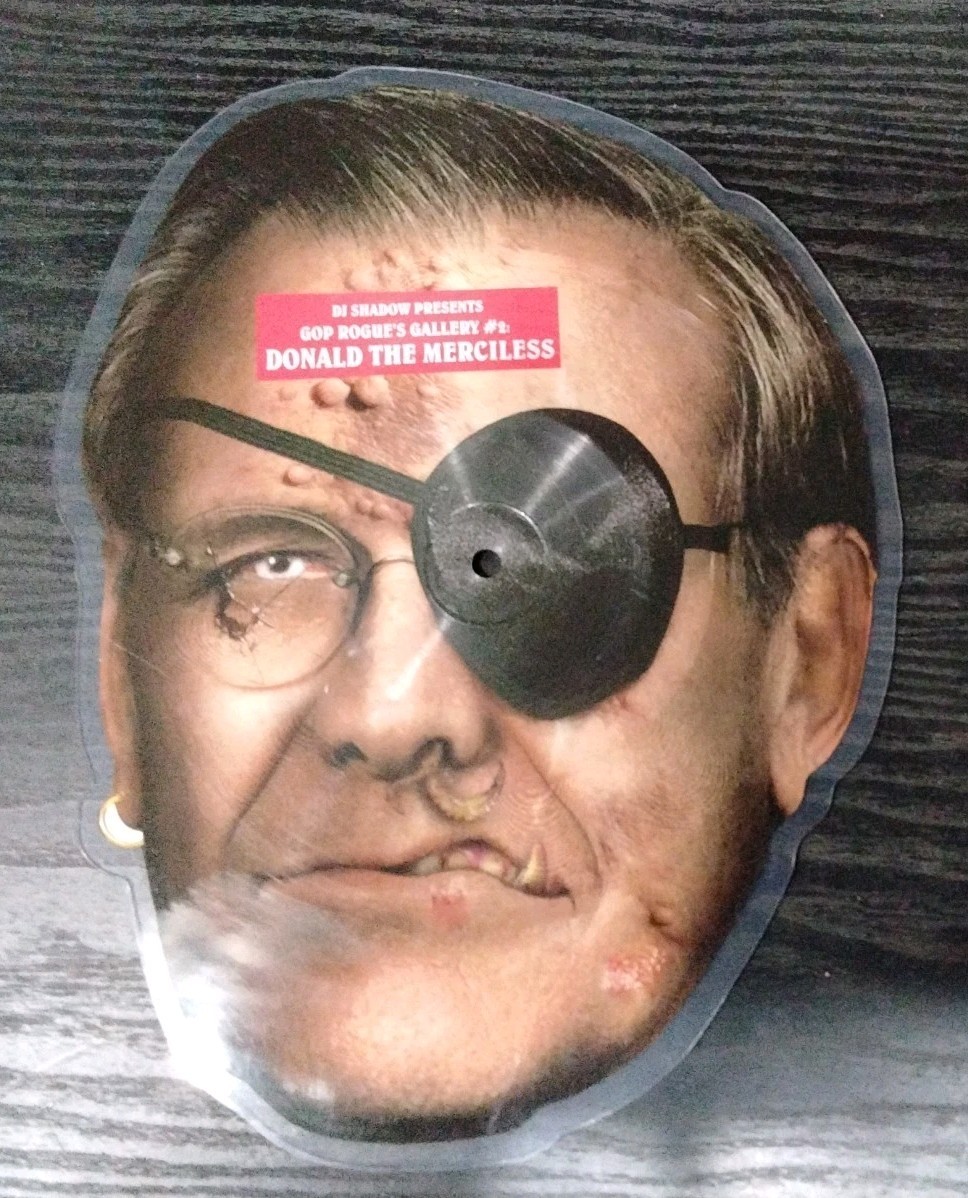 DJ Shadow Presents Grand Ol Party Crash 7” Limited Edition Donald The Merciless 