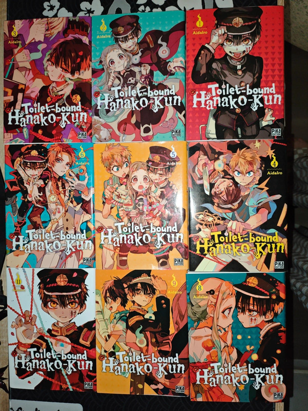 Hanako Kun lot 9 Tomes