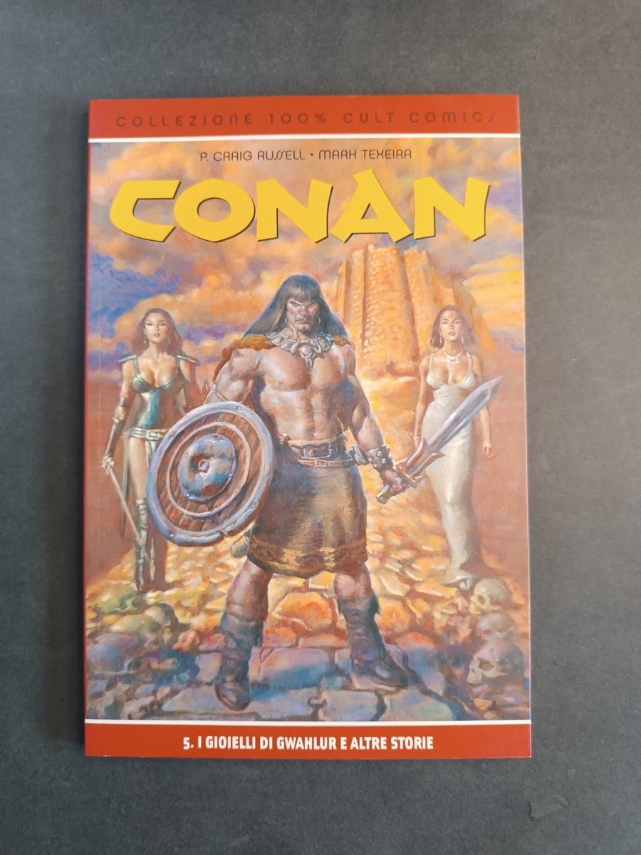 Fumetto Conan 5 I Gioielli di Gwahlur e Altre Storie - Cult Comics Panini